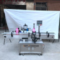 Hot selling auto round bottle labeling machine with side label function/perfume wrap round bottle sticker label machine